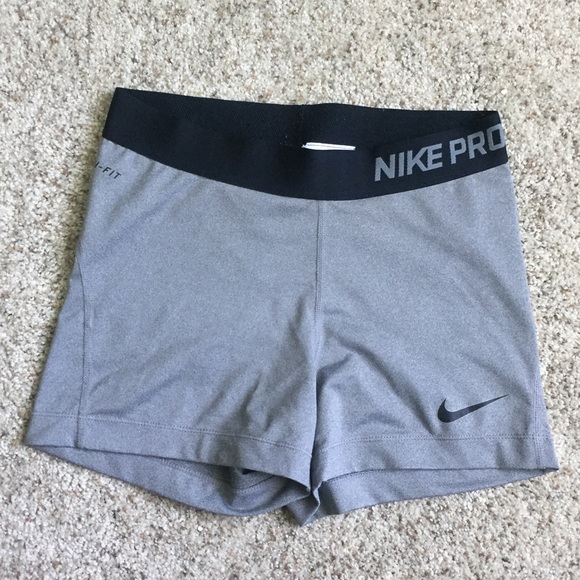 grey nike pro spandex